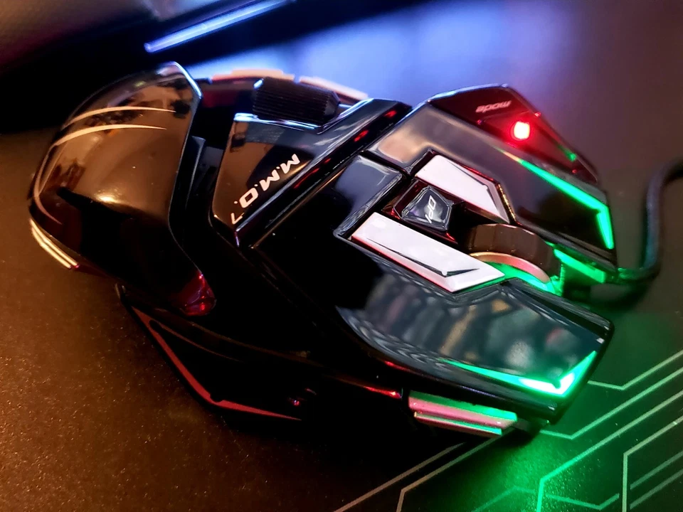 Mad Catz M.M.O. 7 mmo 7 Wired Gaming Mouse **Extremely Rare** - Image 2 of 4