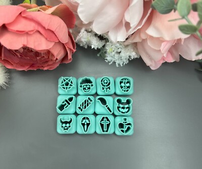 Mini Halloween Polymer Clay Cutter | 3D-gedrucktes Tonwerkzeug | IrisCrafts7 UK