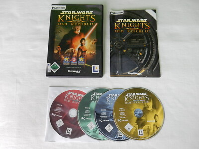 Star Wars - Knights of the Old Republic I + II - 1+2  für PC - Erstausgaben  
