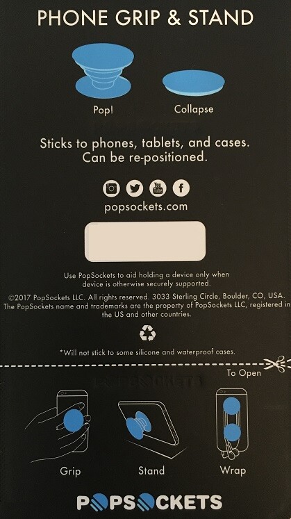PopSockets Expanding Stand and Grip for Smartphones and Tablets ...