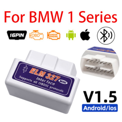 OBD2 ELM 327 Auto Scanner Werkzeug Android IOS Fehlercode Mini BT Leser Fit 1 Serie