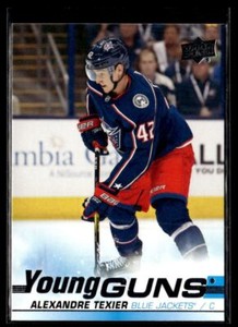 2019-20 Upper Deck Young Guns Alexandre Texier Columbus Blue Jackets #225