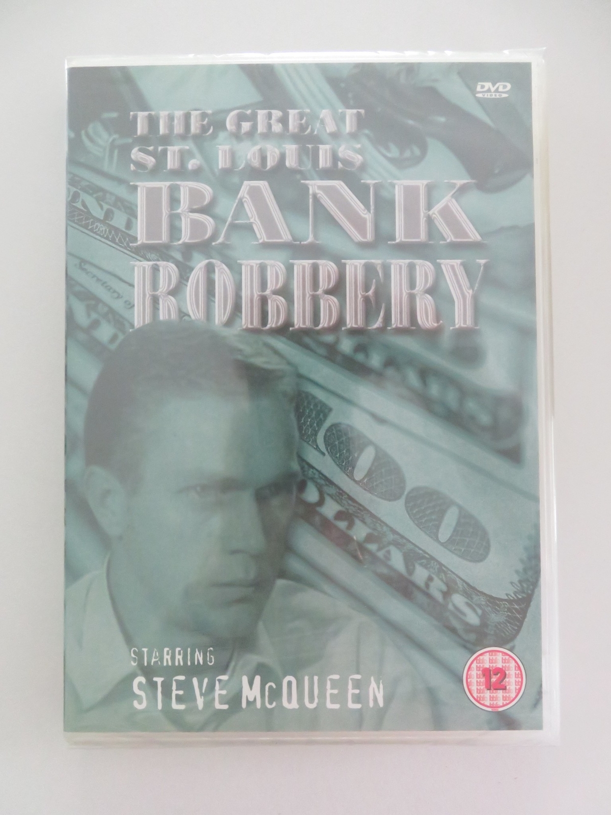 THE GREAT ST. LOUIS BANK ROBBERY (DVD) STEVE MCQUEEN CRAHAN DENTON 1959 REGION 0