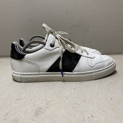 TED BAKER COPPOL TRAINERS WHITE LEATHER TRAINER SHOE SIZE UK9 EU 43 (ikb2)  UK