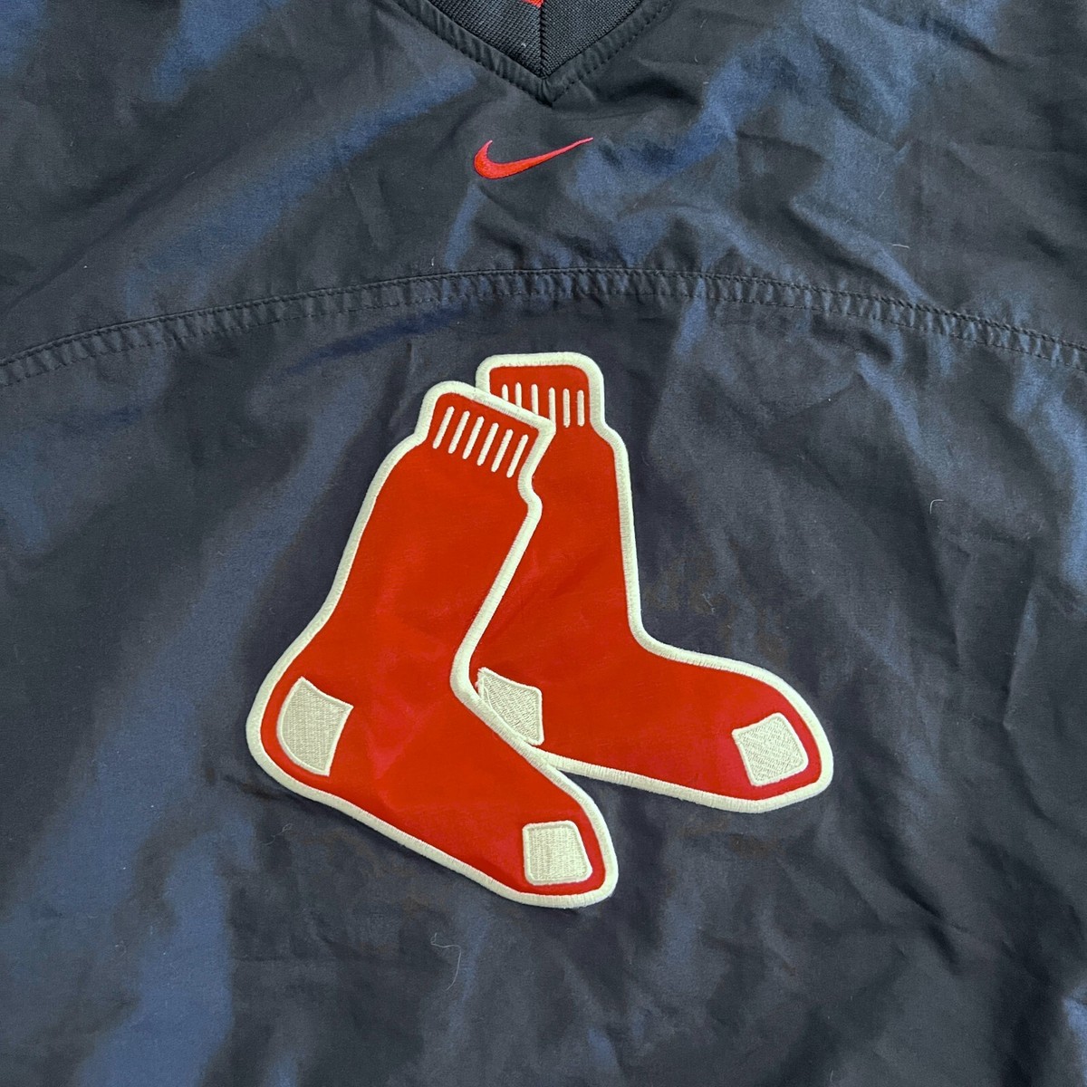 Vintage Nike Team MLB Baseball Boston Red Sox Pullover Vintage Nike Team MLB Baseball Boston Red Sox Pullover
