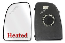 For Citroen Relay Heated Wing Mirror Large Upper Glass Left Side N/S 2006 On