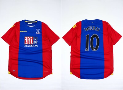 Crystal Palace F.C. Macron Weekes 10 Blue Red Soccer Football