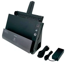 Canon ImageFORMULA DR-C225 M111241 Office Document Scanner w/AC Adapter Grade A!