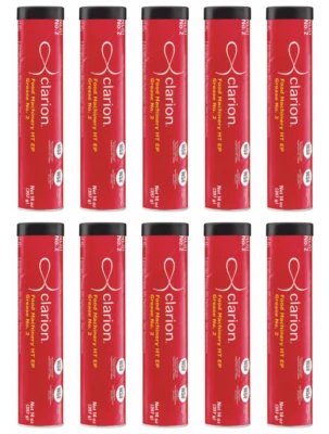 10 Pack Clarion Food Machinery HT EP Grease #2; (10) 14oz tubes