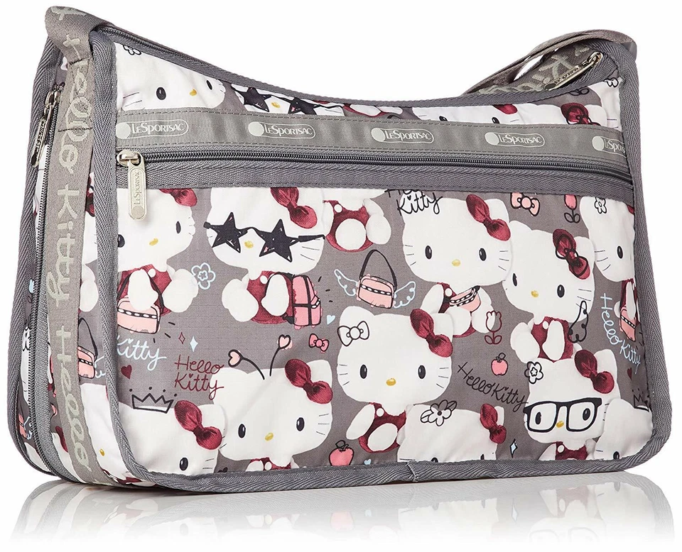 BOLSO DIARIO DE LUJO HELLO KITTY LeSportsac Bolso de Hombro Hello Kitty 45th 7507 Foto 3 de 4