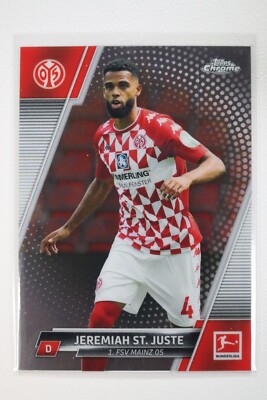 Topps Chrome Bundesliga 2021/22 Base Karte Nr. 74 - Jeremiah St. Juste