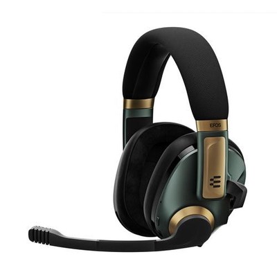 EPOS H3PRO Hybrid Green Auricolare Wireless A Padiglione Giocare Bluetooth Nero,