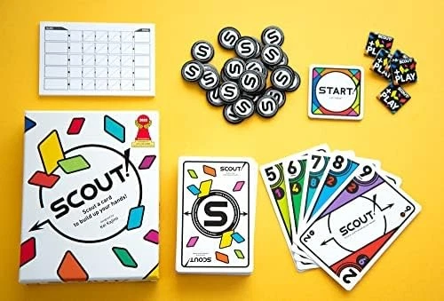 SCOUT! Card Game  Family Millionaire game One More Game! Edition F/S w/Tracking# - Image 2 of 4