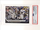 AARON JUDGE SHOHEI OHTANI 2025 TOPPS NOW BLACK FOIL MVP /10 PSA 10 Q4616