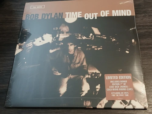 BOB DYLAN "time out of mind" Vinyl LIMITED EDITION 2 LPs  w/7" Single (SEALED)