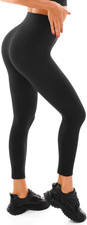 Walifrey Leggings for Women, High Waisted Buttery Soft Large-X-Large, Black