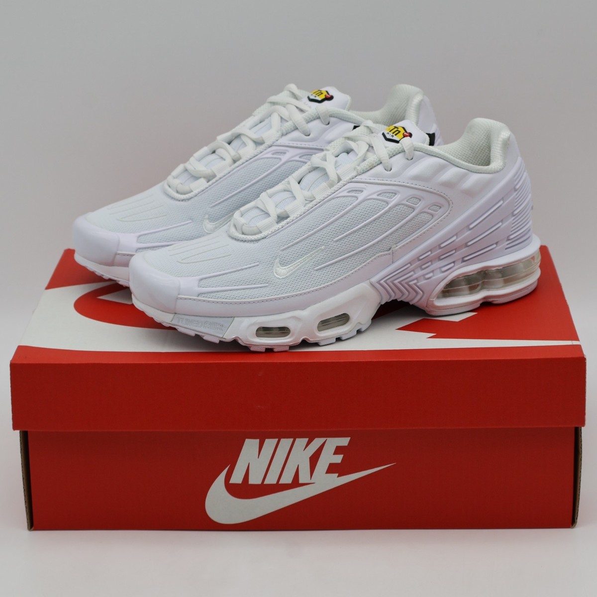CW1417-100 Nike Air Max Plus 3 White Vast Grey (2025) (Men's) | eBay
