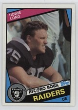 1984 Topps Howie Long #111 HOF 0b06