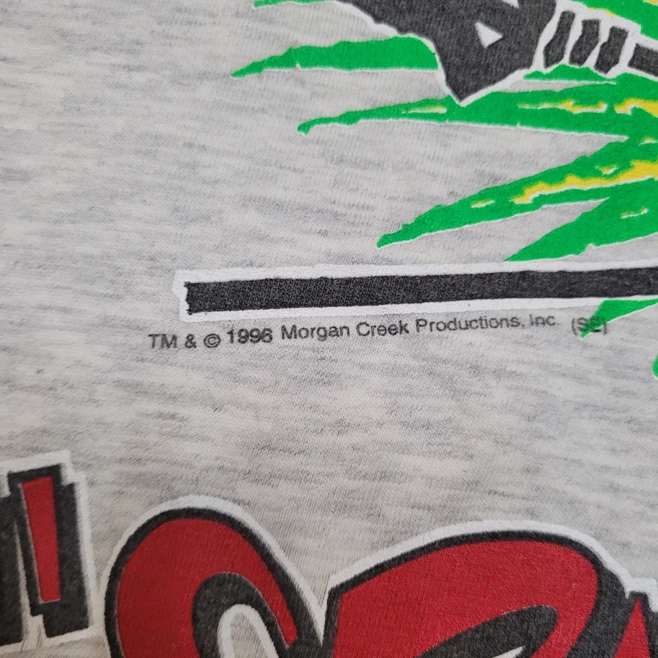 Vintage 1996 Ace Ventura Movie Promo T-Shirt XL/XXL Jim-Carrey 90s RARE - Image 3 of 4