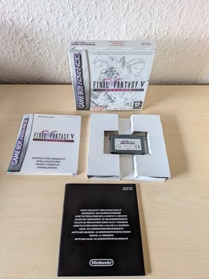 Final Fantasy V 5 Advance GBA Nintendo Spiel komplett mit OVP + Anleitung