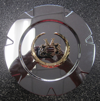 2007-2014 Cadillac Escalade Vogue OEM Chrome Center Caps AAI 99-0606 - One/1*