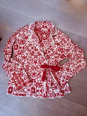 Odd Molly Cardigan Strickjacke pink/Natur mit Bindeband Gr. 3 wie neu!