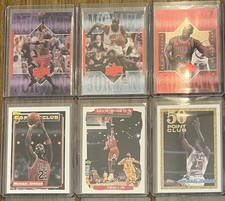 Lot of (25) Twenty Five, Michael Jordan Cards from Various Years and Brands