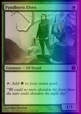 MTG Magic the Gathering Fyndhorn Elves (4/20) FTV Twenty LP FOIL