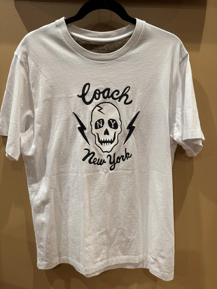 Coach White Shirts for Men for sale | eBay