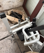 Adjustable Home Gym Multi-Gym with Weight Plates, Barbell, Leg Extension