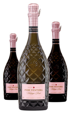 3 x Pere Ventura Cava Gran Reserva Tresor Brut Rosé Vintage   2021