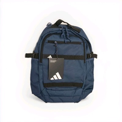 Adidas Impulse Backpack Mineral Blue/Black Laptop School Bag NWT