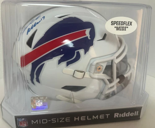 Josh Allen Signed Autographed Bills MIDI SpeedFlex MID-SIZE Helmet Beckett