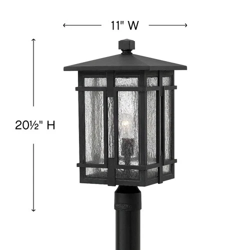 Hinkley Lighting - One Light Post Top/ Pier Mount - Outdoor - Tucker - One Light - Picture 4 of 4