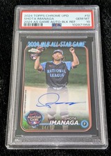 2024 Topps Chrome Update Shota Imanaga Rookie All-Star Auto Black /10 PSA 10 💎