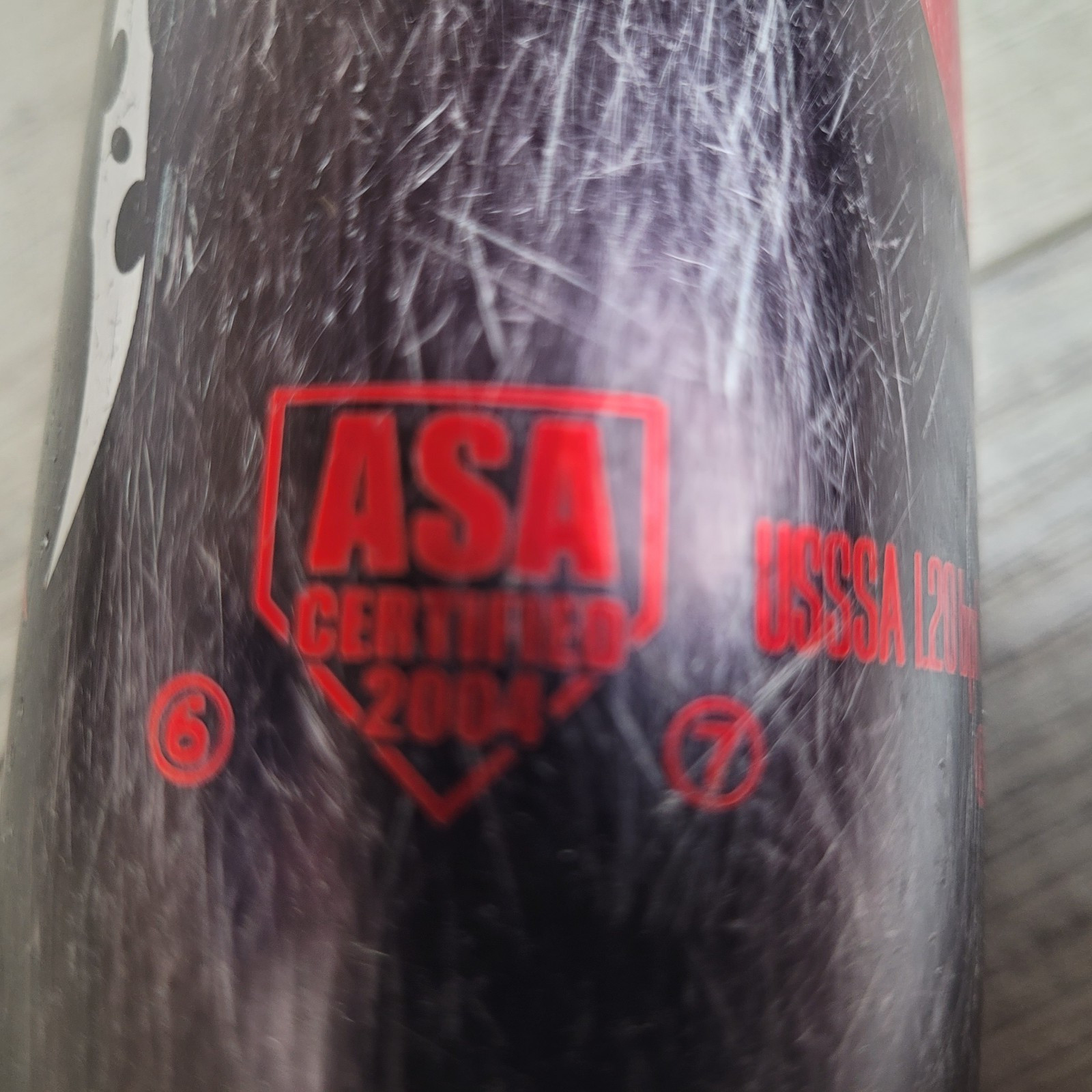 🥎DeMarini Ultimate Weapon 34/28 Softball Bat Single Wall ASA USSAA Black Red🥎