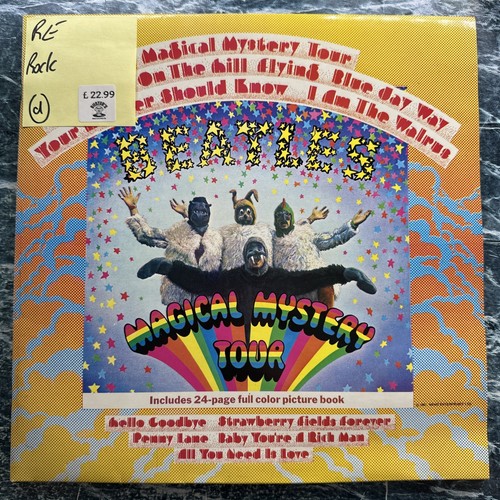 The Beatles - Magical Mystery Tour 12” Vinyl Record EX Reissue
