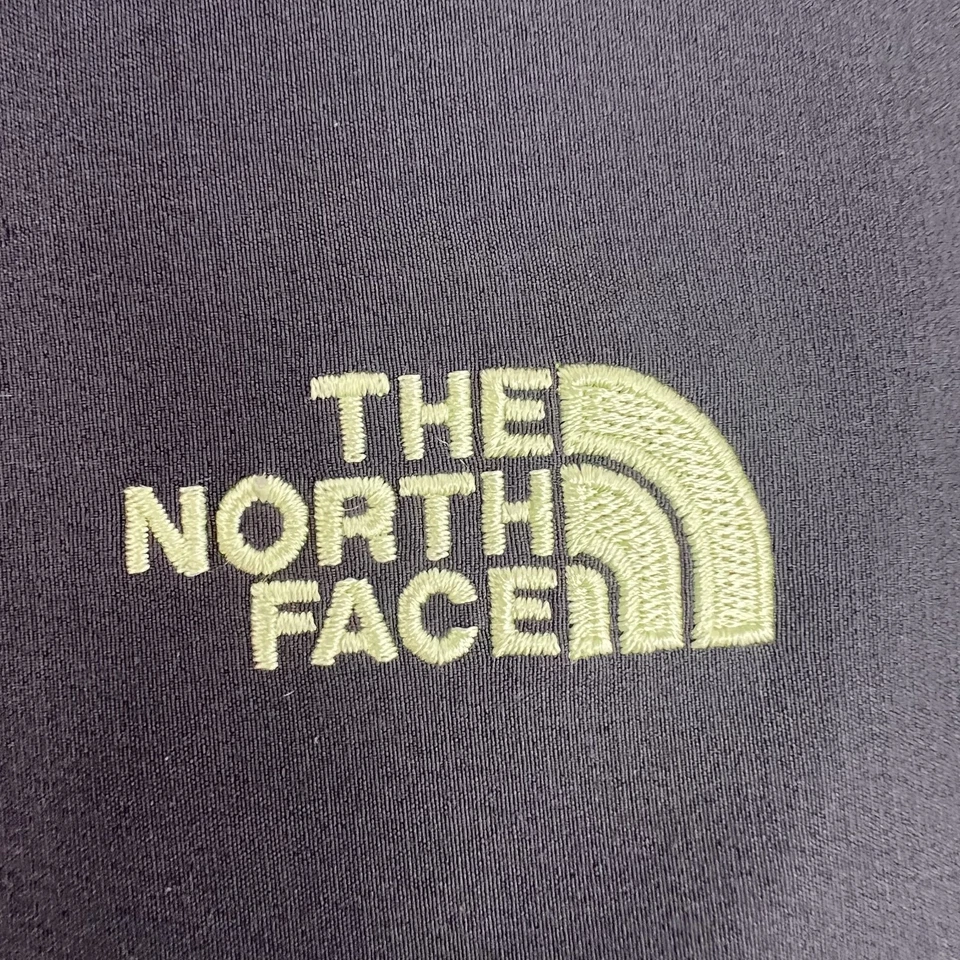 Chaqueta cortavientos ligera con capucha y cremallera completa XL negra/gris THE NORTH FACE para mujer Foto 4 de 4