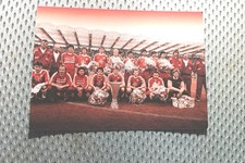 CARTOLINA BAYER 04 LEVERKUSEN IMMAGINE SQUADRA VINCITORE COPPA UEFA 1988