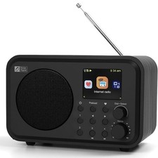 Ocean Digital WR-336M Wi-Fi Internet FM Radio, Bluetooth Speaker, Podcast