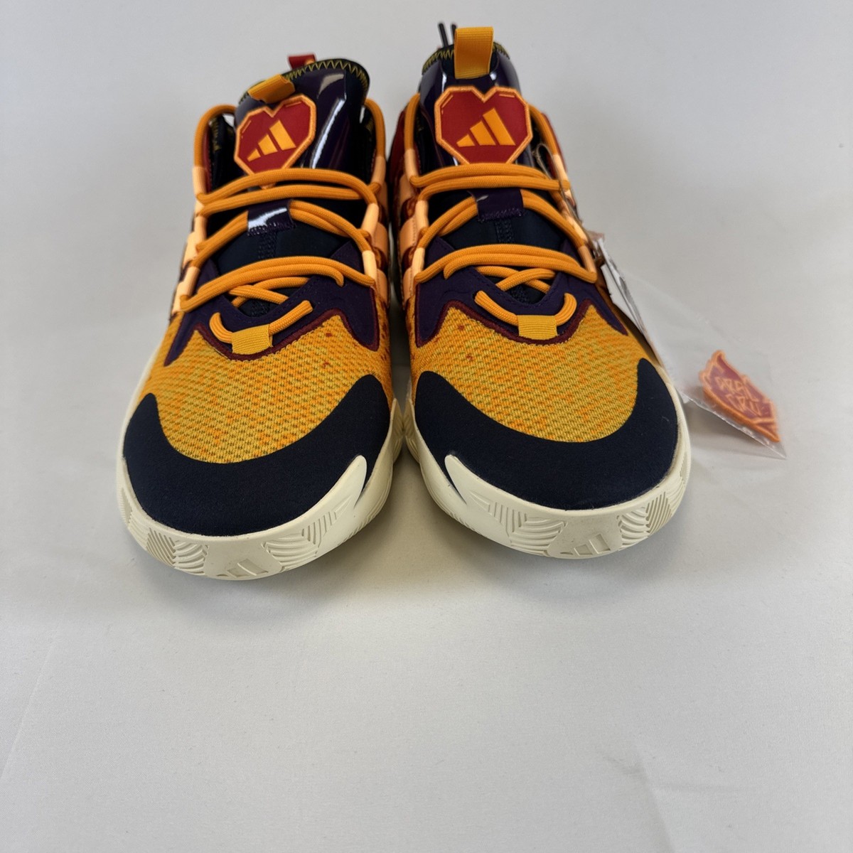 Size 9.5 - Aral Cru x adidas BYW Select Gold Acid Orange for sale