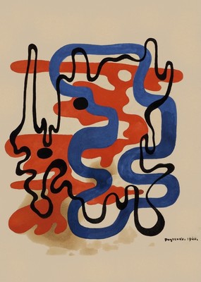 Alexander Rodtschenko Konstruktivismus Plakat ohne Titel um 1940