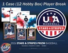Griff O'Ferrall 2026 Stars & Stripes PRIZM 1 Case (12 Box) Player Break#5