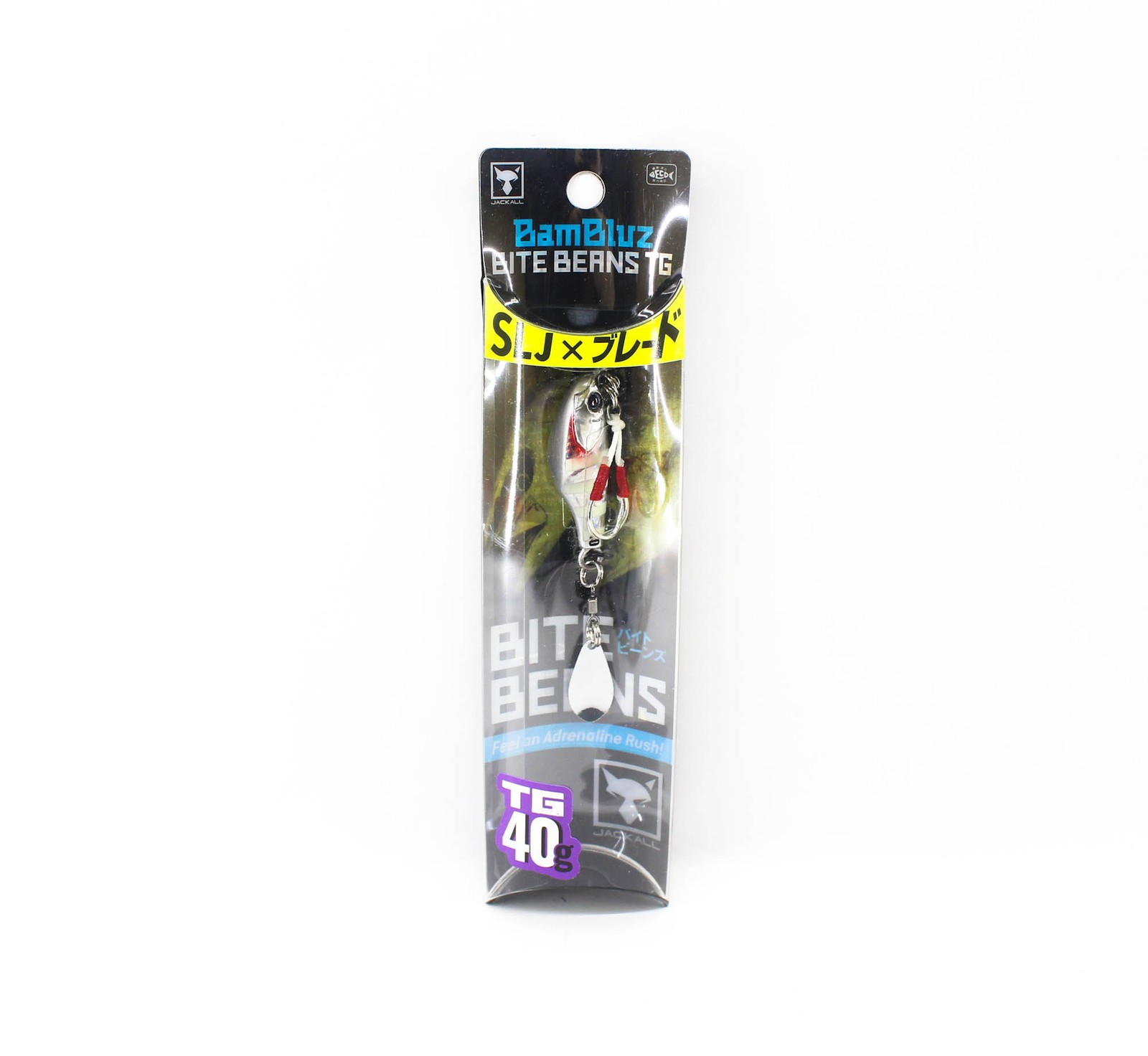 Jackall Metal Jig Big Backer Bite Beans TG Tungsten 40 gram G Stripe (4350)