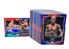 2025 Topps Chrome UFC Red & Blue Refractor 1 - 200 - COMPLETE YOUR SET