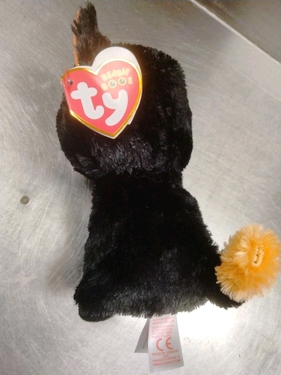 Ty Beanie Boos LUNA Halloween Black Cat Tricky Flicker Ghost 6