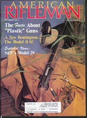 AMERICAN RIFLEMAN Remington 11-87 Smith & Wesson Model 29 Holland Quail 9 1987
