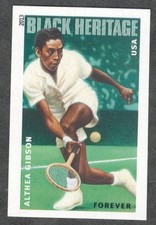 US. 4803. Althea Gibson, Tennis Player. Imperf.. Single Stamp. MNH. 2013