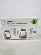 BELKIN WeMo Switch Wireless WiFi 2 Pack Smart...