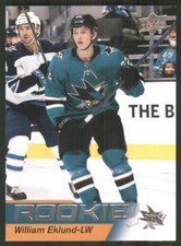 2021-22 Upper Deck Star Rookies #24 William Eklund San Jose Sharks TW663
